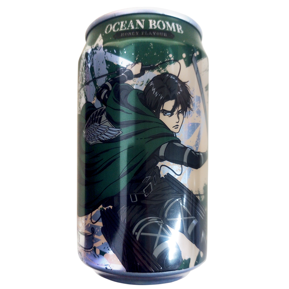 Bebida Attack on Titan sabor Miel (Levi) (330ml) (Copy)