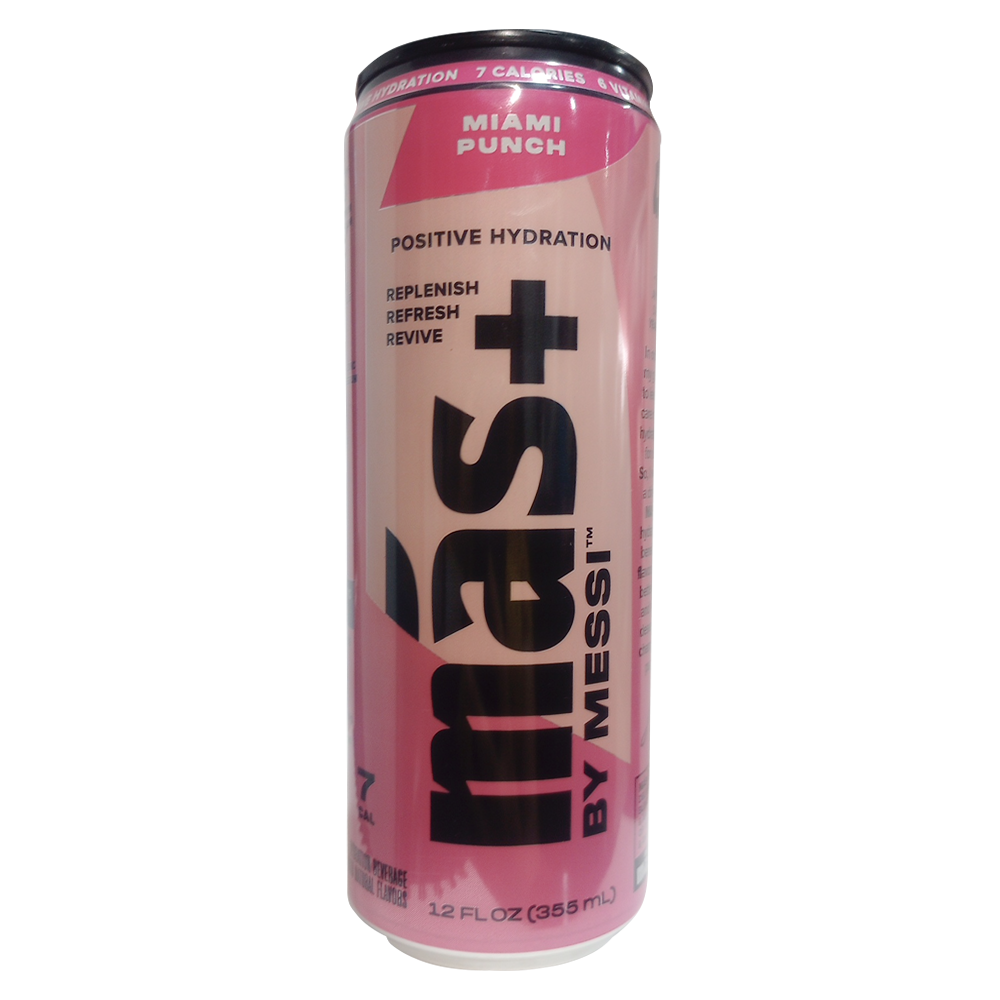 Refresco Miami Punch by Messi- Más+ 355ml