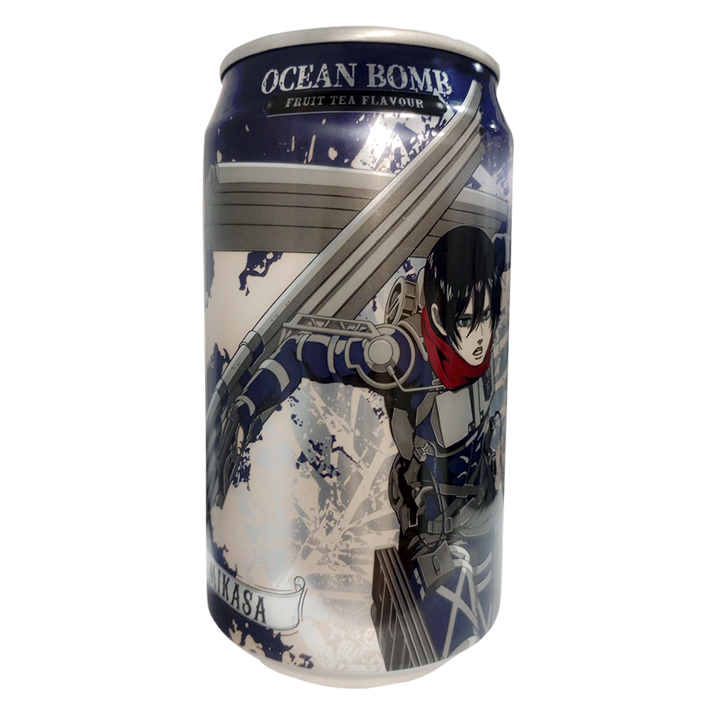 Bebida Attack on Titan sabor a Frutas (Mikasa)- Ocean Bomb 330ml