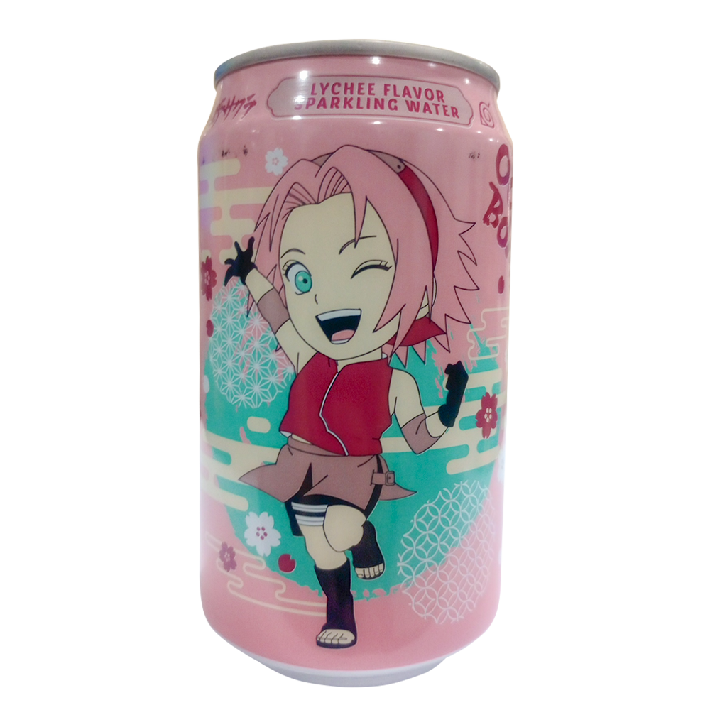Bebida Naruto sabor a Lichi (Sakura)- Ocean Bomb 330ml