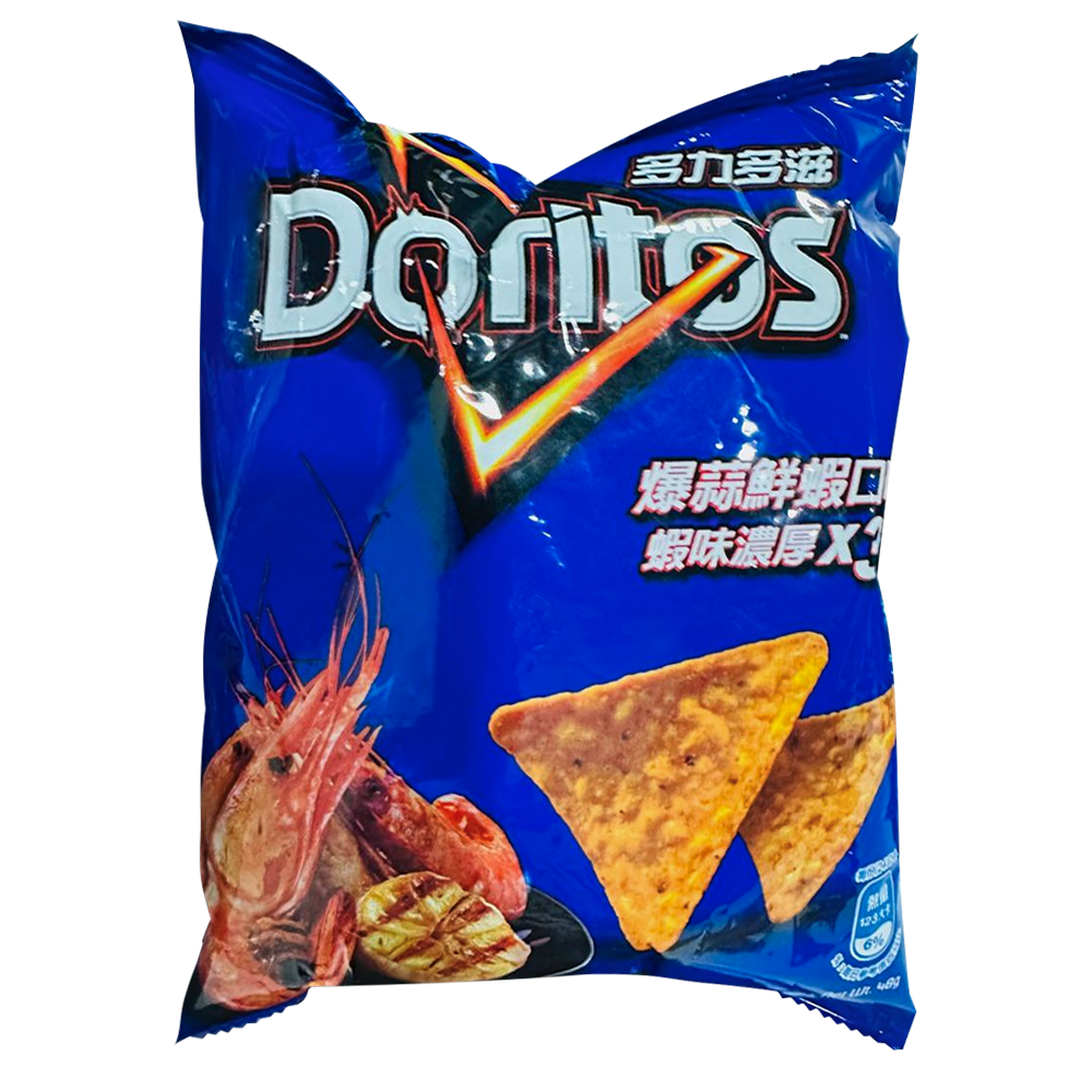 Doritos con sabor a Camarón y Ajo