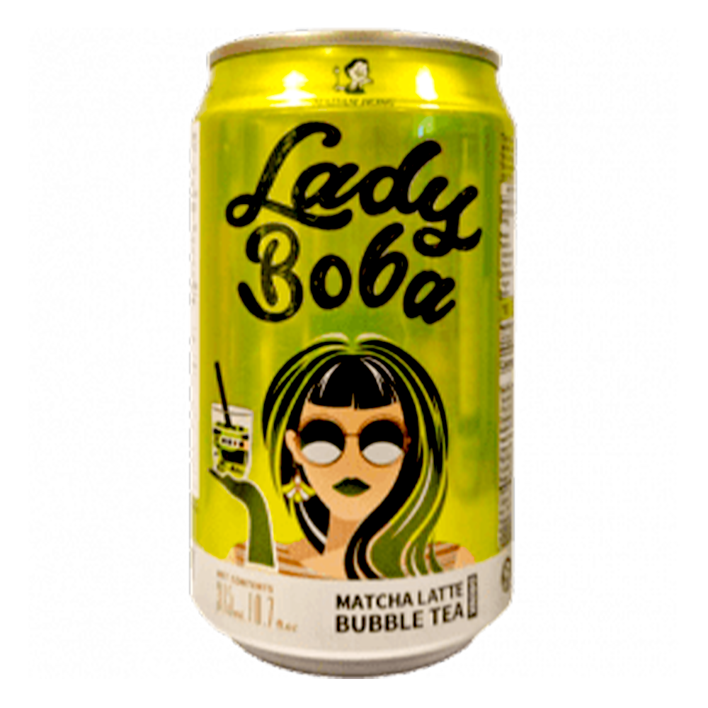 Bebida Lady Boba Sabor Té Matcha 315ml