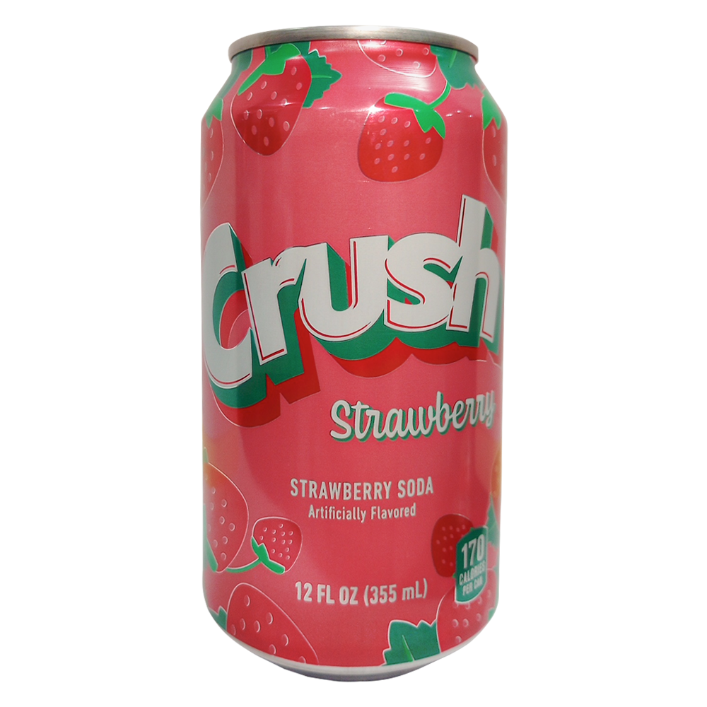 Refresco de Fresa - Crush 355ml