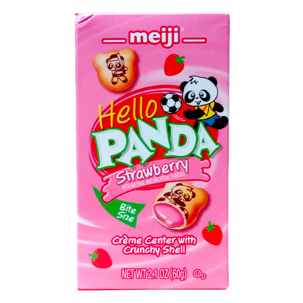 Hello Panda Galleta Relleno de Fresa