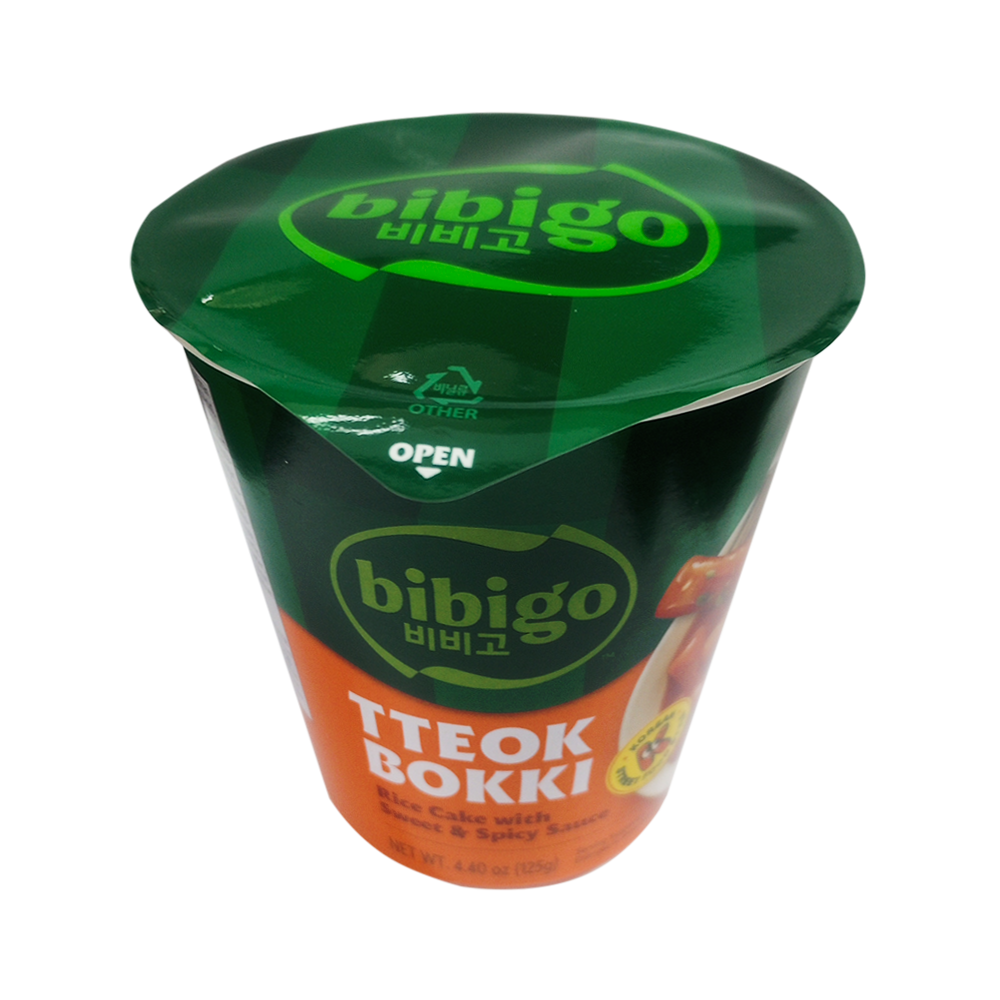 Pastel Arroz Salsa Dulce y Picante Taza - Bibigo 125g