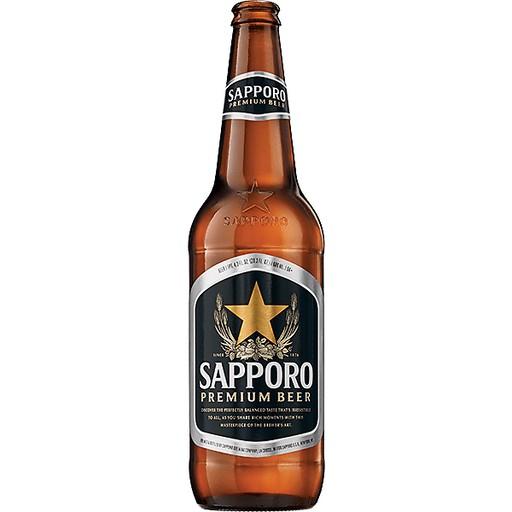 Cerveza Sapporo Premium Botella Grande (600ml)