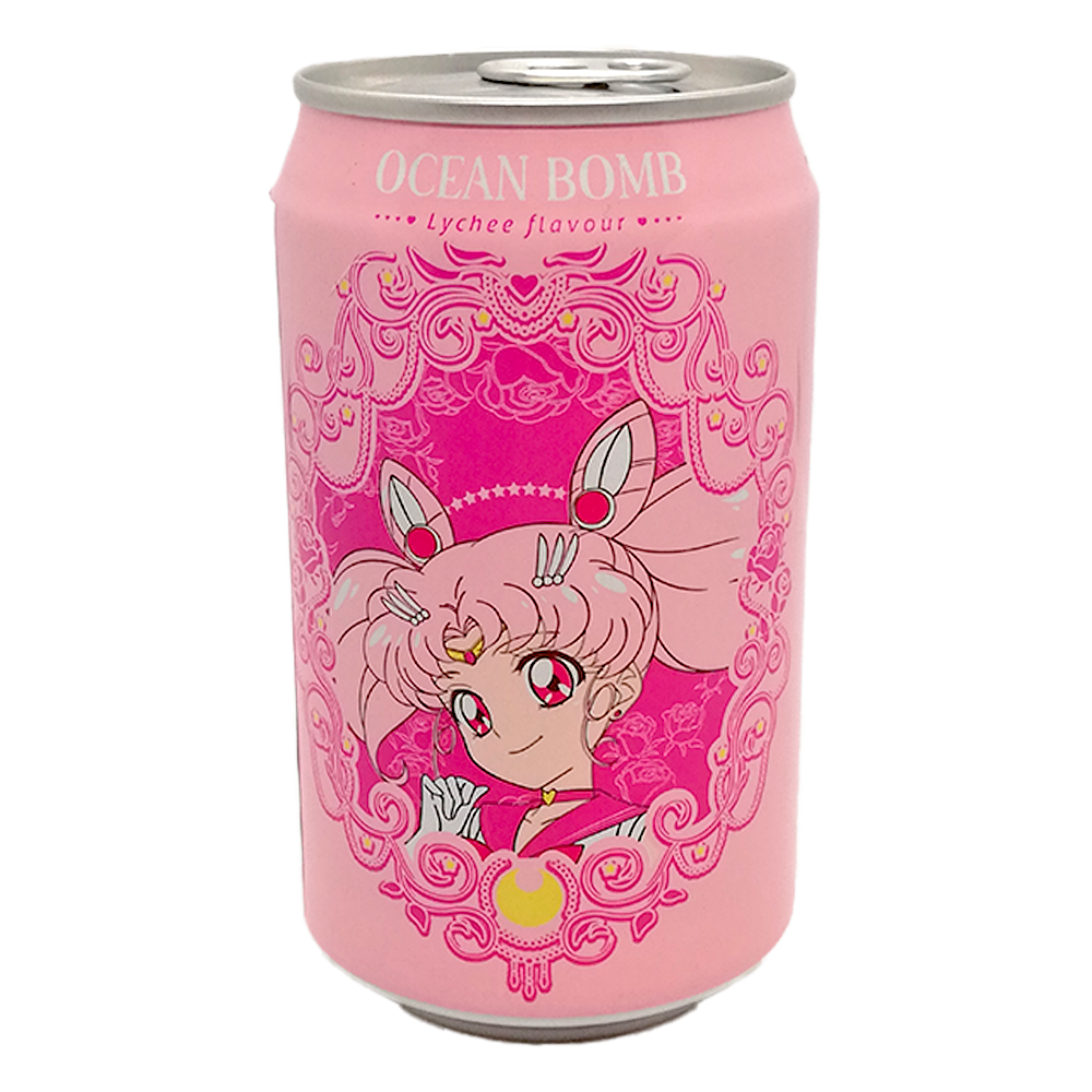 Sailor Moon Bebida Gasificada Sabor a Lychee (330ml)