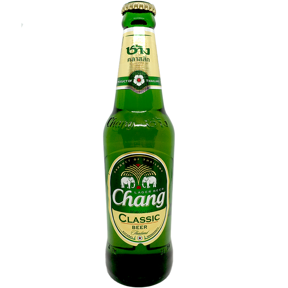 Cerveza Tailandesa Chang botella 320ml