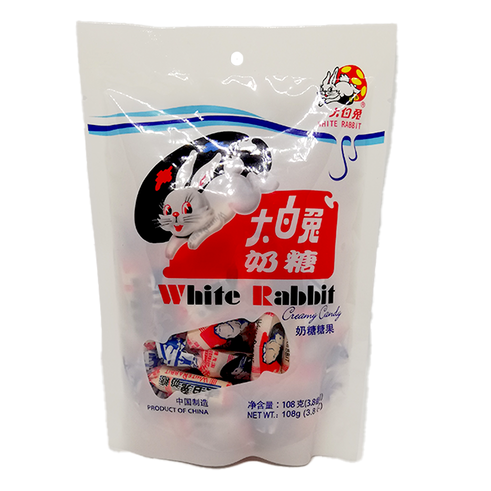 Caramelo White Rabbit con Leche (108g) – ANCYFER MARKET