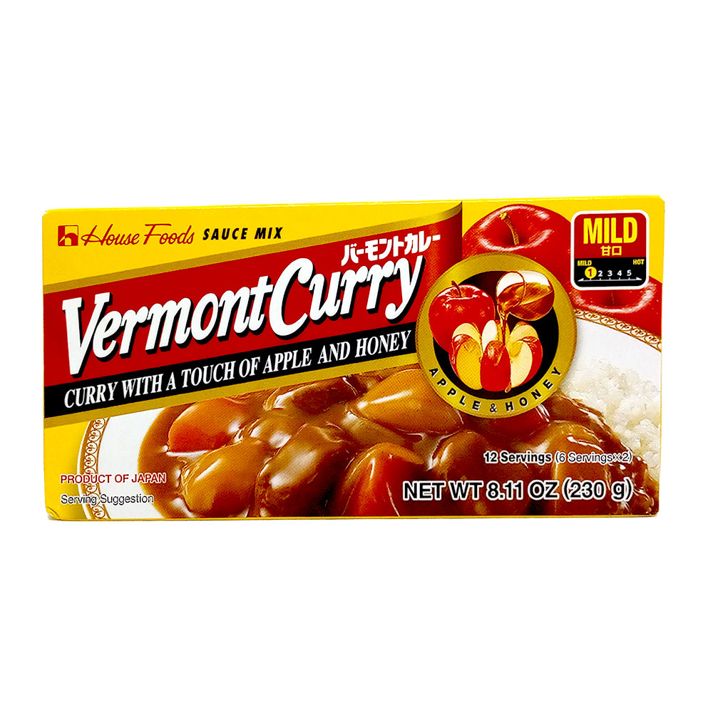 Curry en pasta HSE ligero Vermont